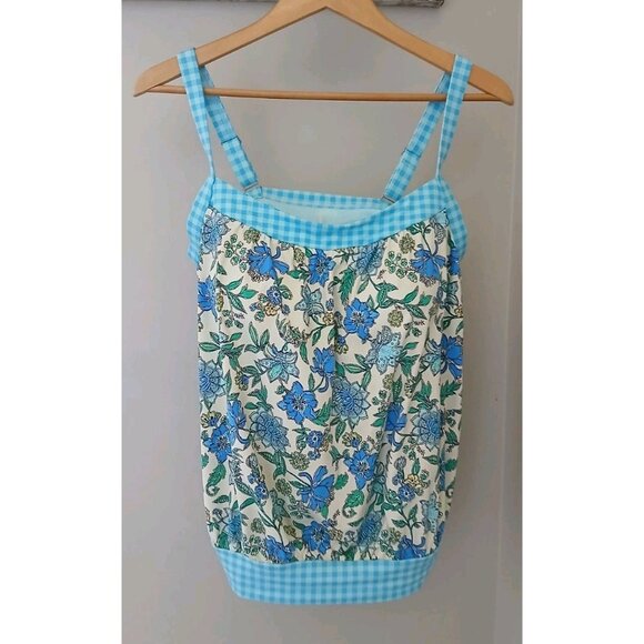 New Lands' End Tankini Swimsuit Top - Picture 1 of 9